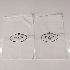Prada Dust Bags (Set of 2)